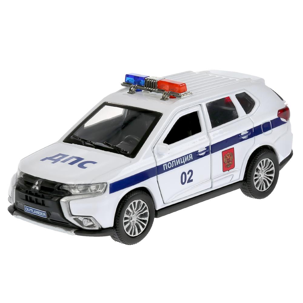 Машина металлическая Mitsubishi Outlander Полиция инерционная