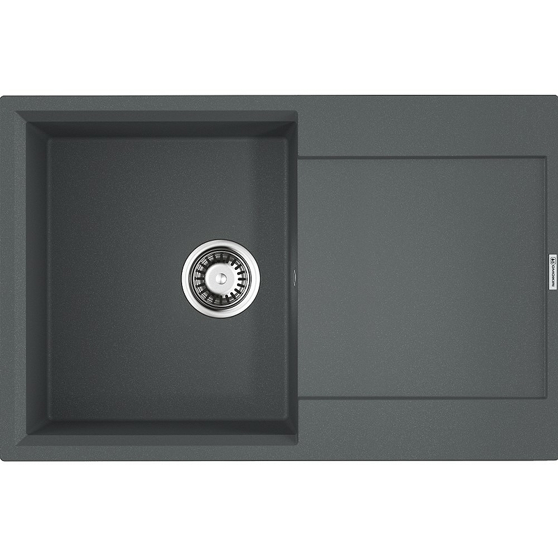 фото Кухонная мойка omoikiri daisen 78t 4993584 leningrad grey