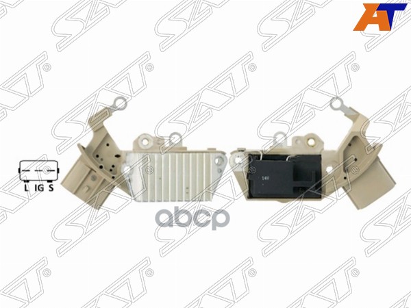 

Реле-Регулятор Напряжения Генератора Toyota Corolla/Fielder Zze12# 1/3Zz Zze122/ Mark2/Cre