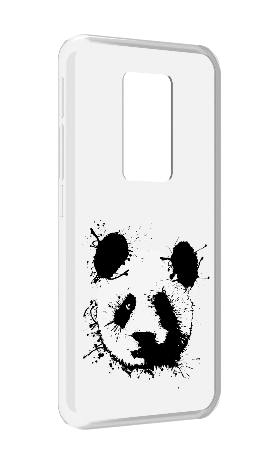 

Чехол MyPads клякса-панда для Motorola Defy 2021, Прозрачный, Tocco