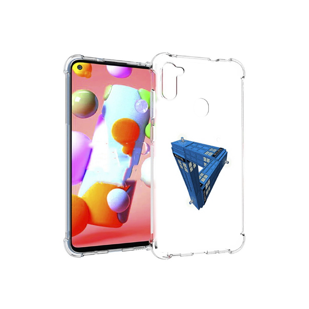 

Чехол MyPads Tocco для Samsung Galaxy M11 головолока абстракция (PT147121.487.291), Прозрачный, Tocco