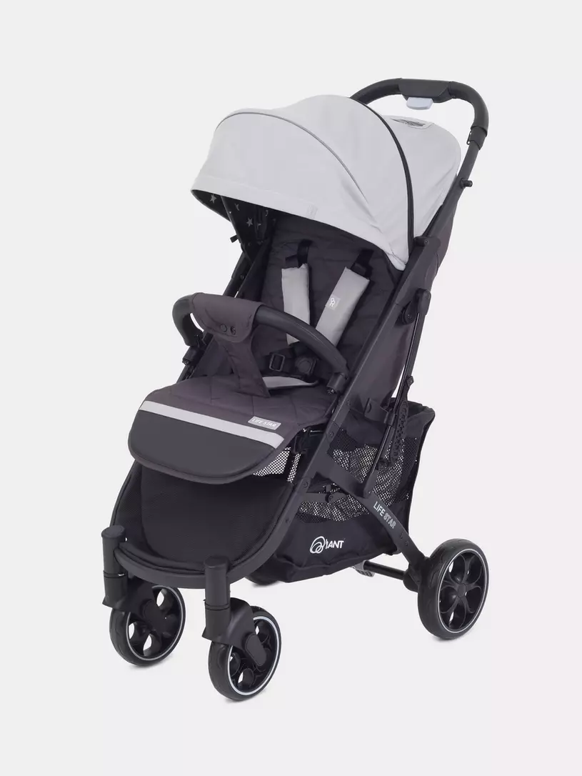 

Коляска прогулочная RANT Life Star от 6 до 36 месяцев, RA102_soft grey, Rant Life Star