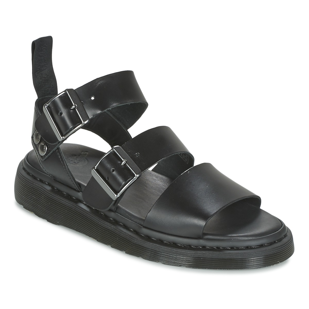 

Сандалии женские Dr. Martens 2387054 черные 40 EU, Черный, 2387054
