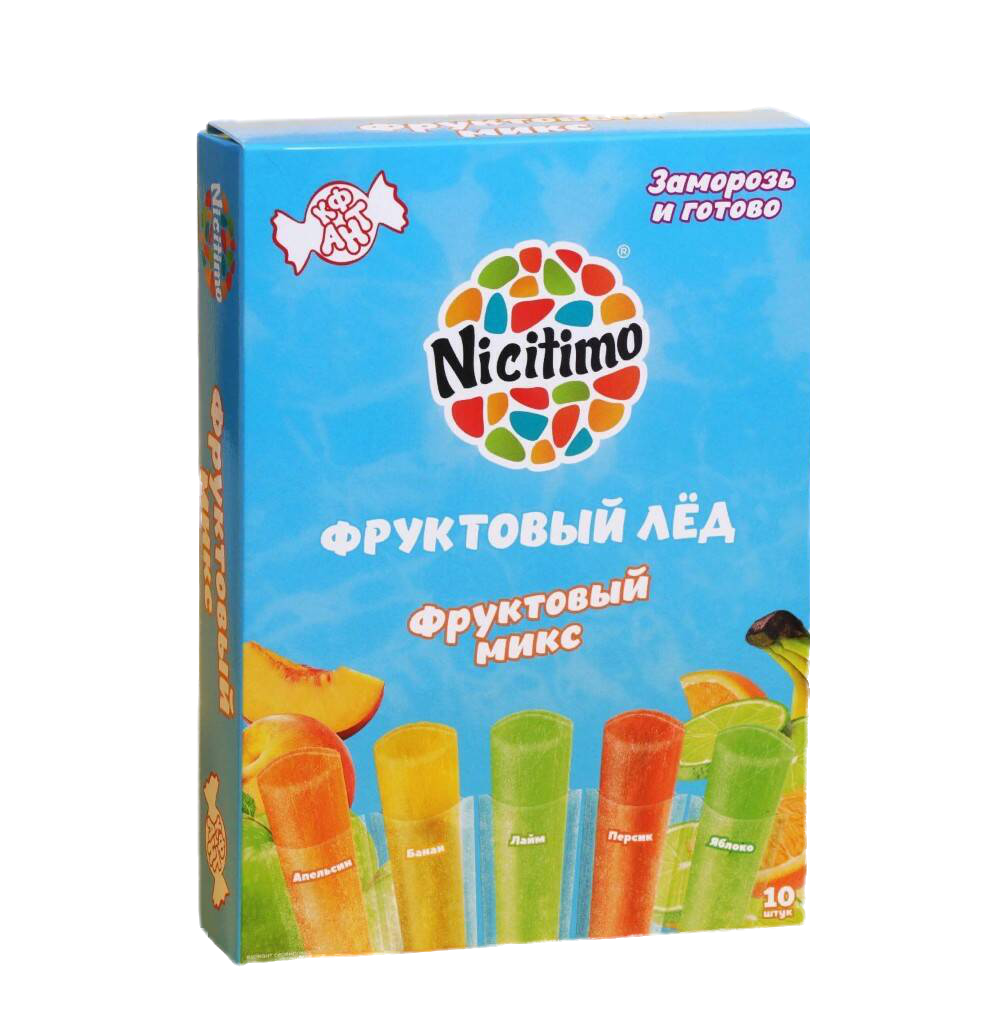 

Фруктовый лёд Nicitimo фруктовый, 200 г