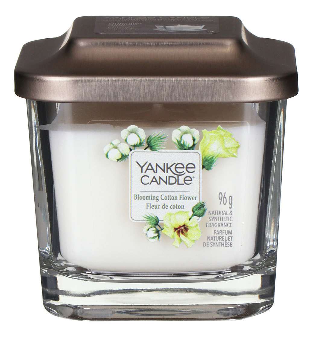 фото Ароматическая свеча yankee candle blooming cotton flower 96г