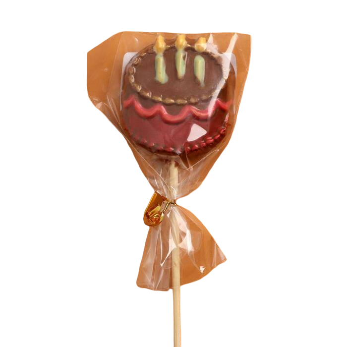 

Шоколад ChocolaVie фигурный Тортик на палочке 22 г