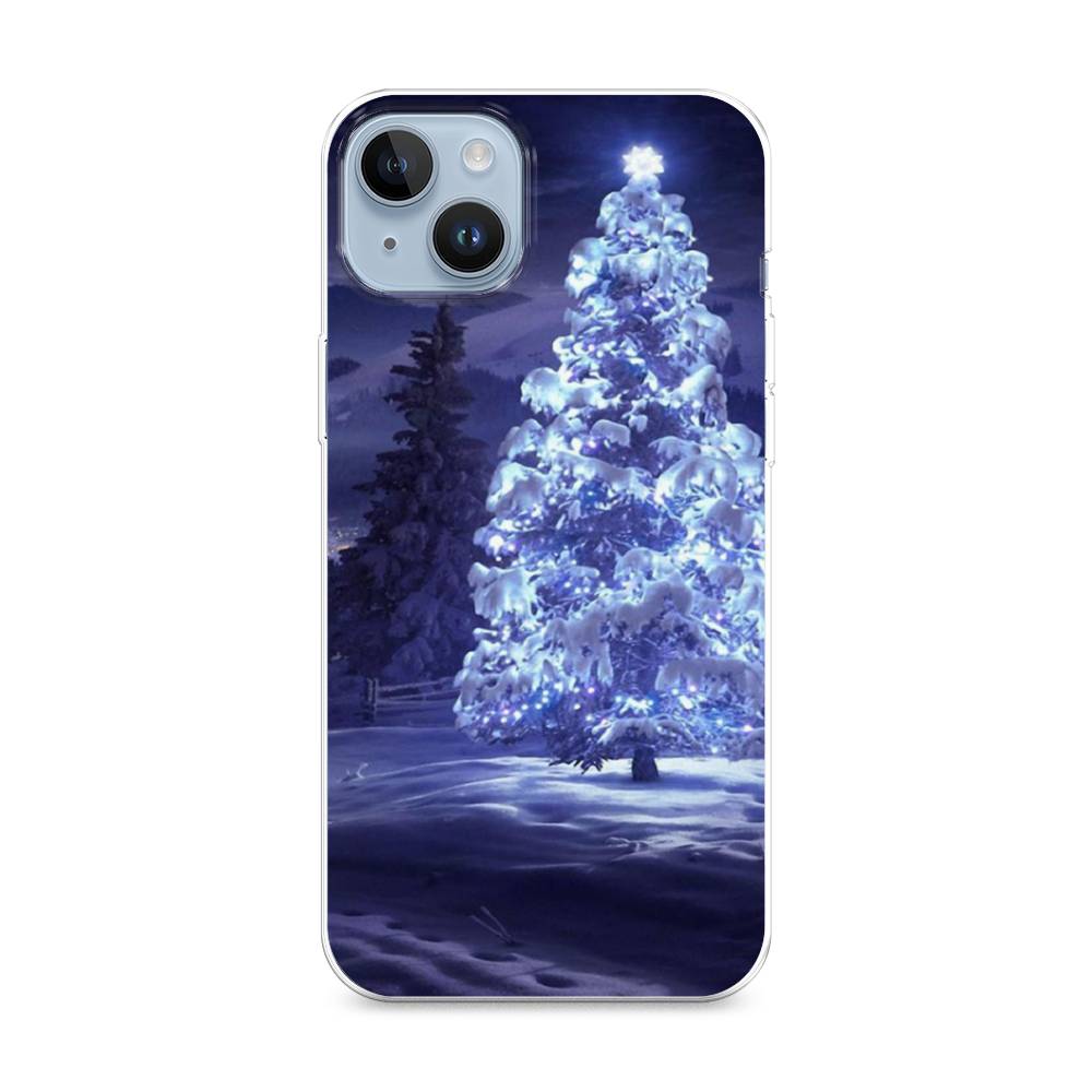 

Чехол для Apple iPhone 14 Plus "Зима 4", Синий;черный;белый, 15350-2