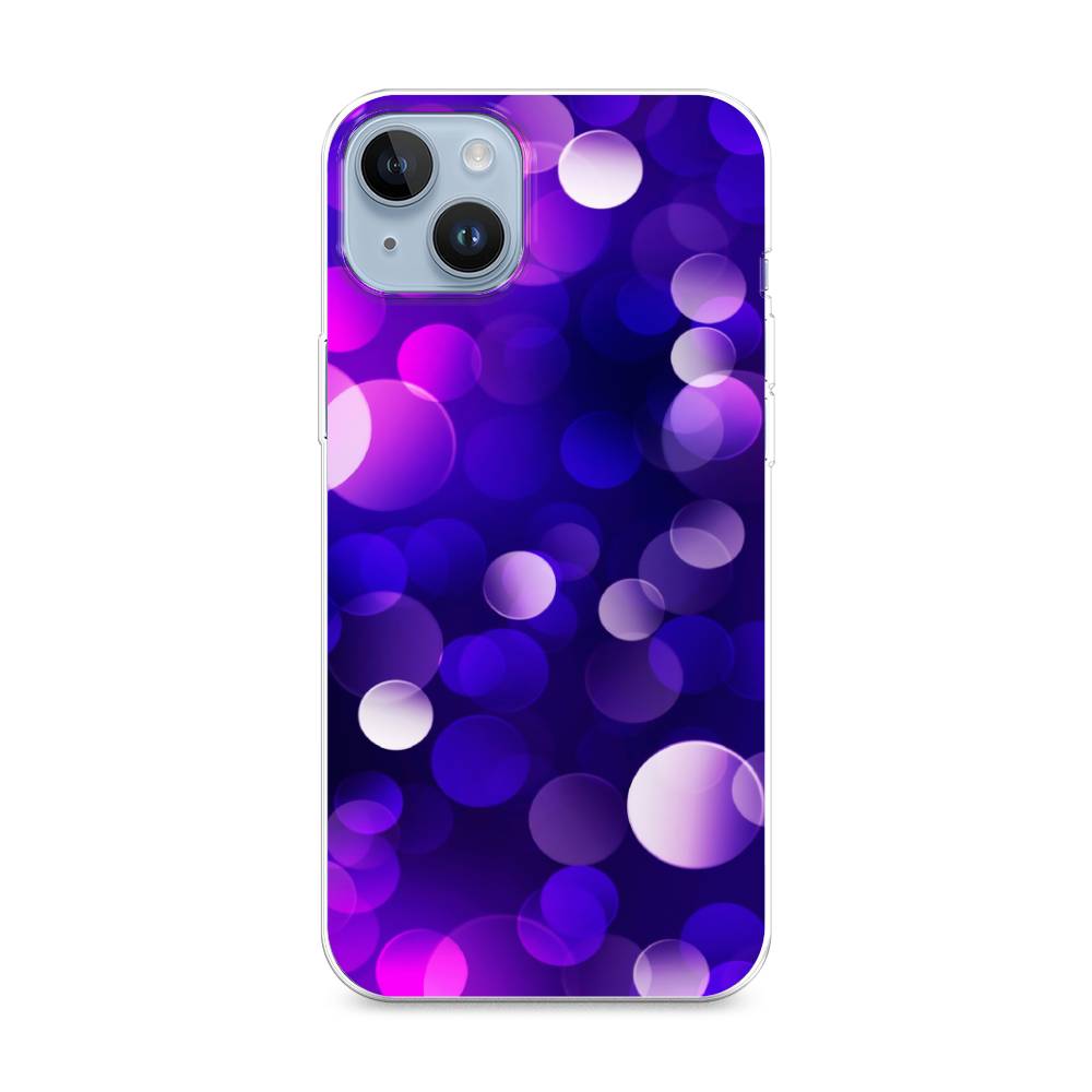 

Чехол на Apple iPhone 14 Plus "Абстракция 27", Фиолетовый, 15350-3
