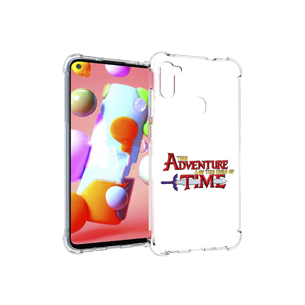 

Чехол MyPads Tocco для Samsung Galaxy M11 время приключений логотип (PT147121.487.275), Прозрачный, Tocco