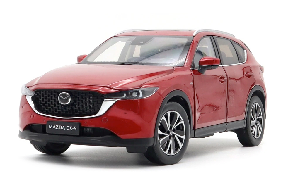 

Модель коллекционная PAUDI Mazda CX5 2022 red / мазда СХ5 красный