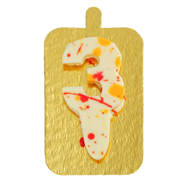 

Шоколад ChocolaVie фигурный Цифра-3 9 г