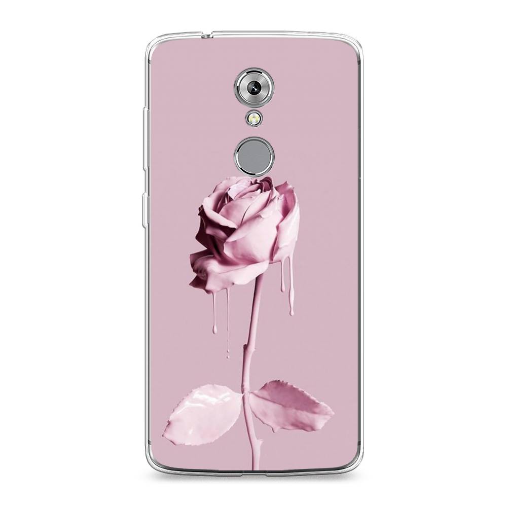 

Чехол Awog на ZTE Axon 7 / ЗТЕ Axon 7 "Роза в краске", Разноцветный, 131450-8