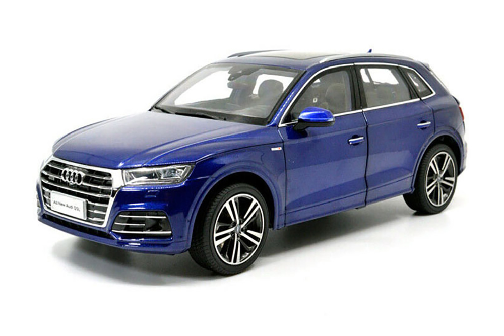 Модель коллекционная PAUDI Audi Q5L 2018 blue / ауди КЬЮ5 синий