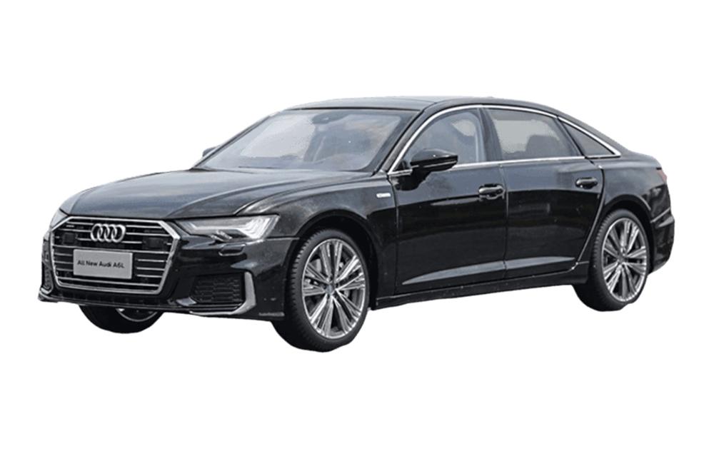 Модель коллекционная PAUDI Audi A6L 2019 black / ауди А6 черный