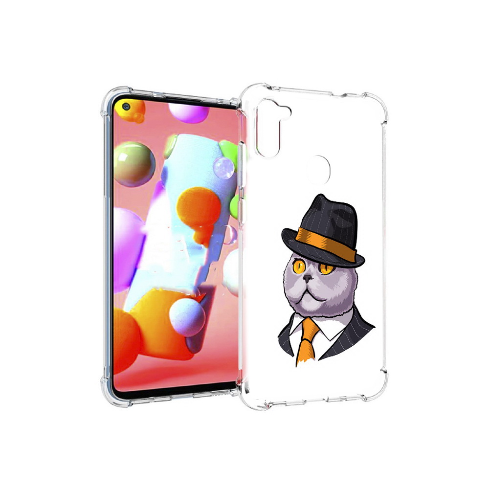 

Чехол MyPads Tocco для Samsung Galaxy M11 британец (PT147121.487.247), Прозрачный, Tocco