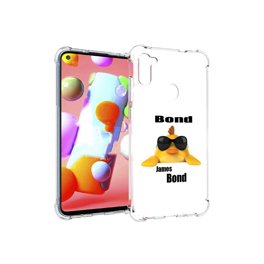 

Чехол MyPads Tocco для Samsung Galaxy M11 бонд (PT147121.487.246), Прозрачный, Tocco