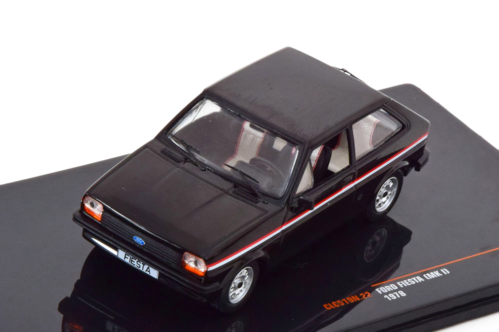 Модель коллекционная IXO Ford fiesta mk i 1978 black