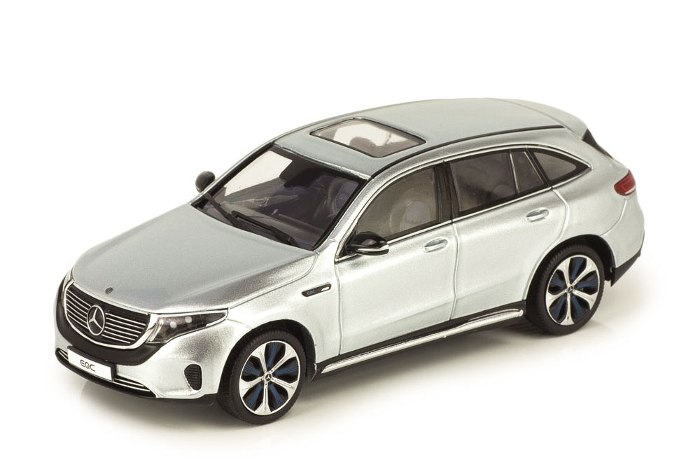 Модель коллекционная SPARK Mercedes N293 eqc 400 4-MATIC 2019 silver