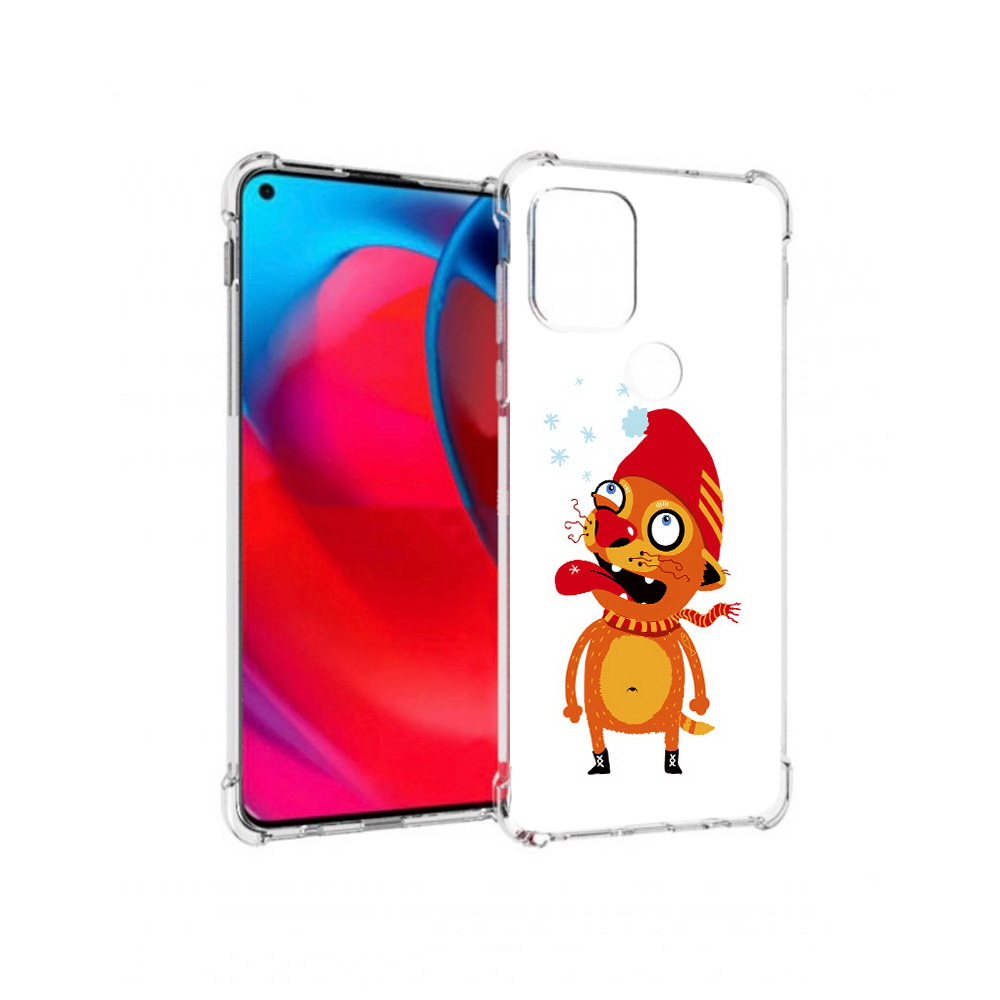 

Чехол MyPads Tocco для Motorola Moto G Зимний кот (PT227067.359.88), Прозрачный, Tocco