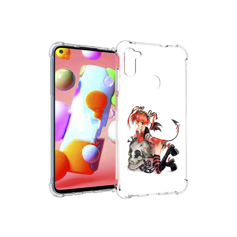 

Чехол MyPads Tocco для Samsung Galaxy M11 аниме (PT147121.487.221), Прозрачный, Tocco