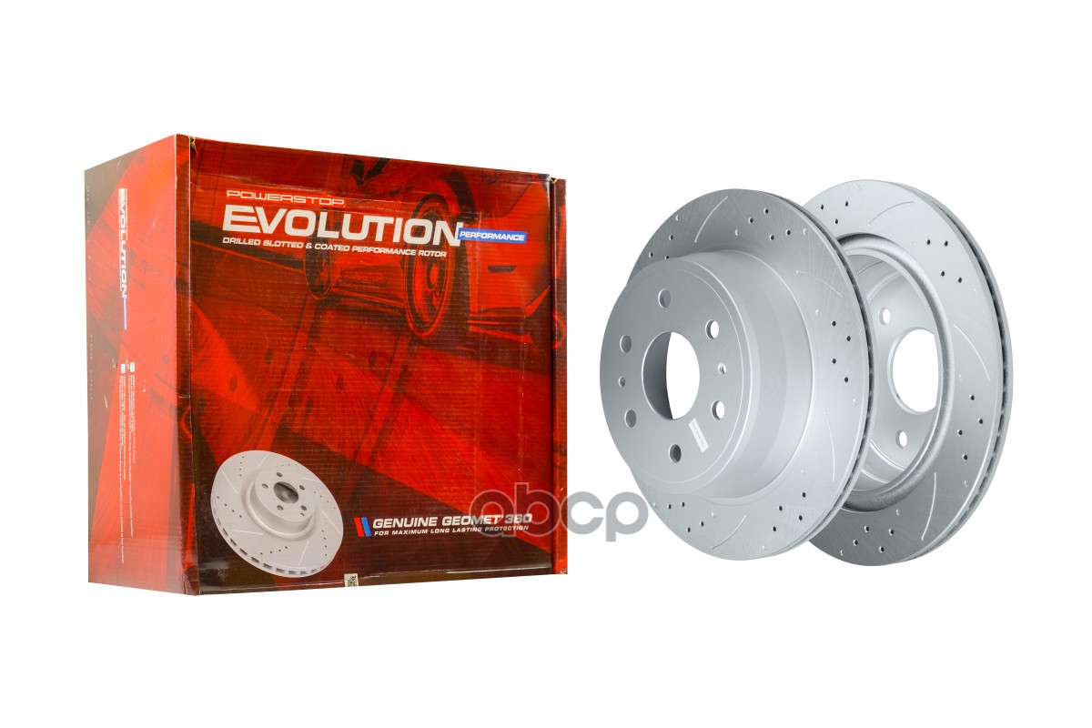 

Задний Тормозной Диск Evolution С Перфорацией И Насечками, В Покрытии Geomet Ar8 POWER STO