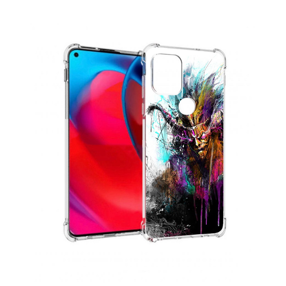 

Чехол MyPads Tocco для Motorola Moto G яркий дьявол (PT227067.359.709), Прозрачный, Tocco