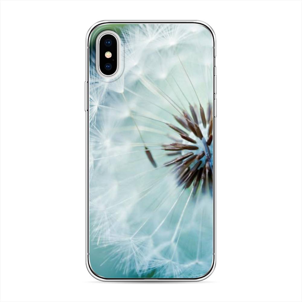 фото Силиконовый чехол "пух одуванчика" на apple iphone x (10) awog