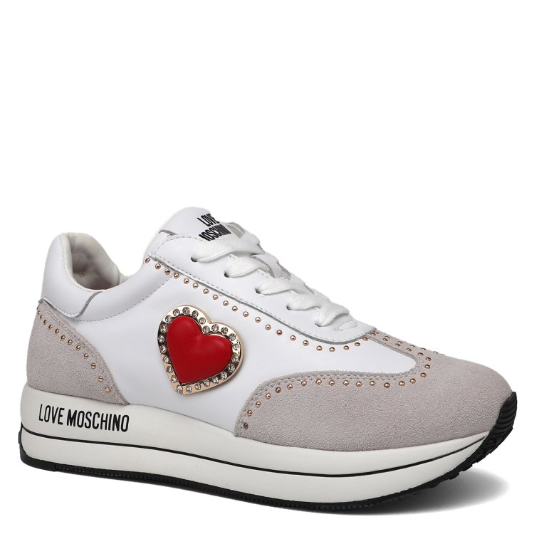 

Кроссовки женские Love Moschino JA15064G SS24 белые 36 EU, Белый, JA15064G SS24