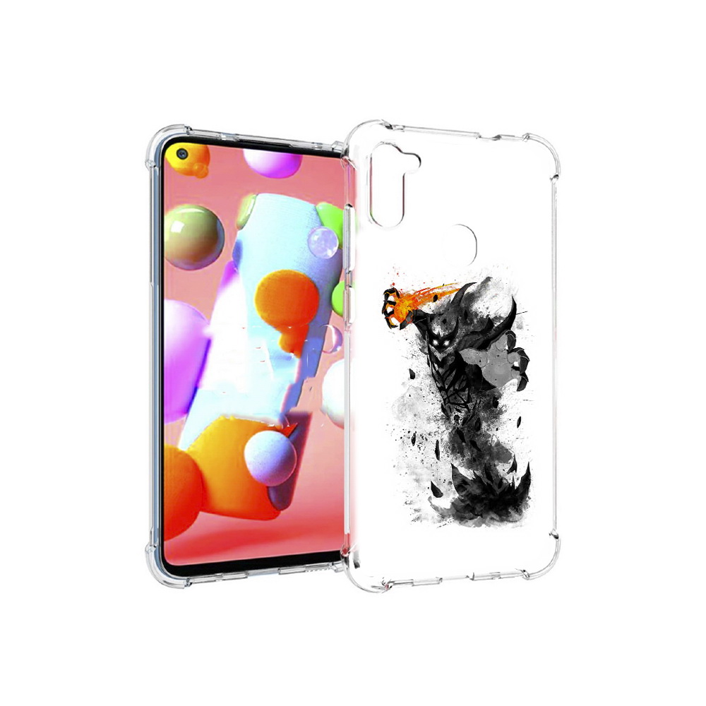 

Чехол MyPads Tocco для Samsung Galaxy M11 nevermore черно белый (PT147121.487.21), Прозрачный, Tocco
