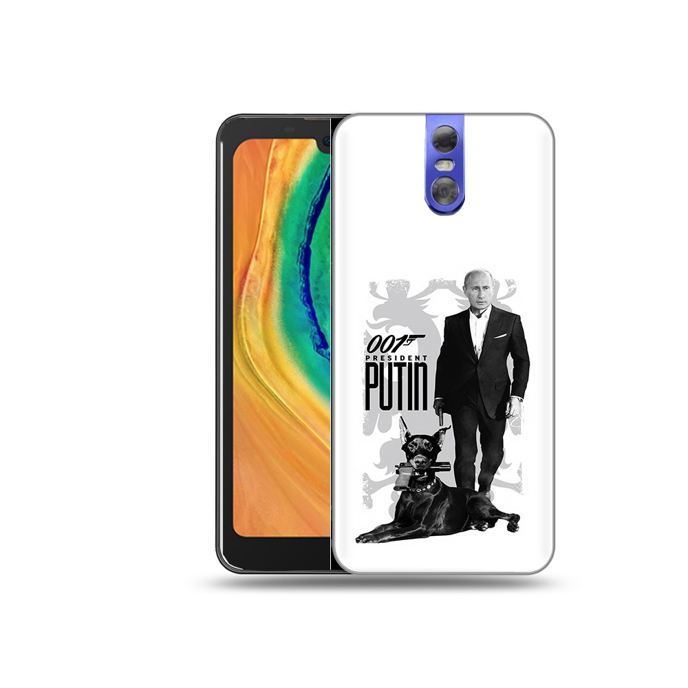 

Чехол MyPads Tocco для Doogee BL7000 001, Прозрачный, Tocco