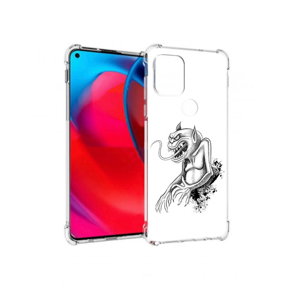 

Чехол MyPads Tocco для Motorola Moto G чорт (PT227067.359.692), Прозрачный, Tocco