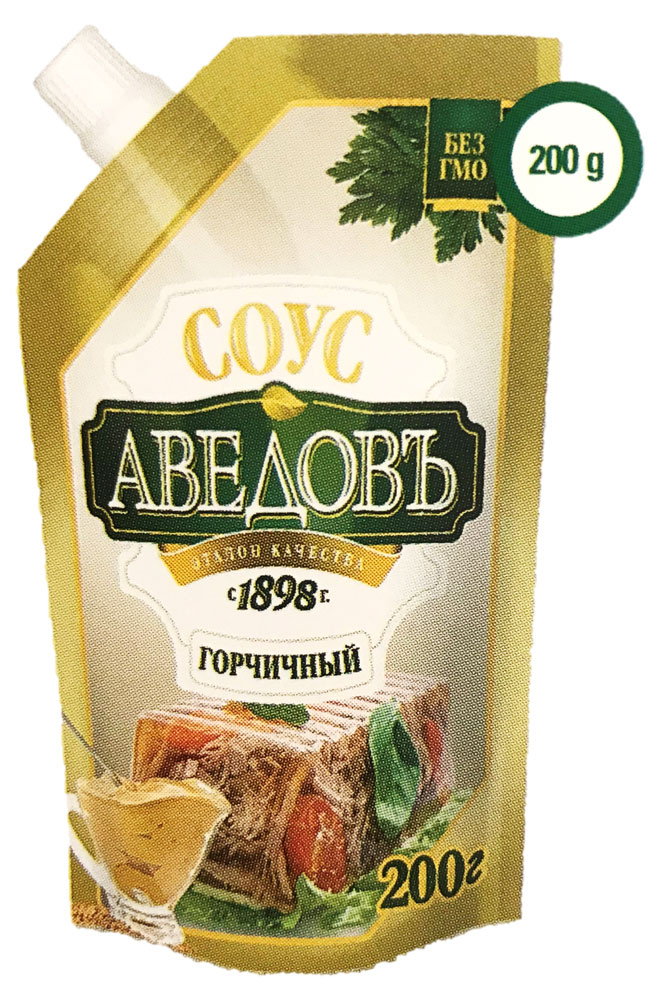 

Соус Аведовъ Горчичный 200 г