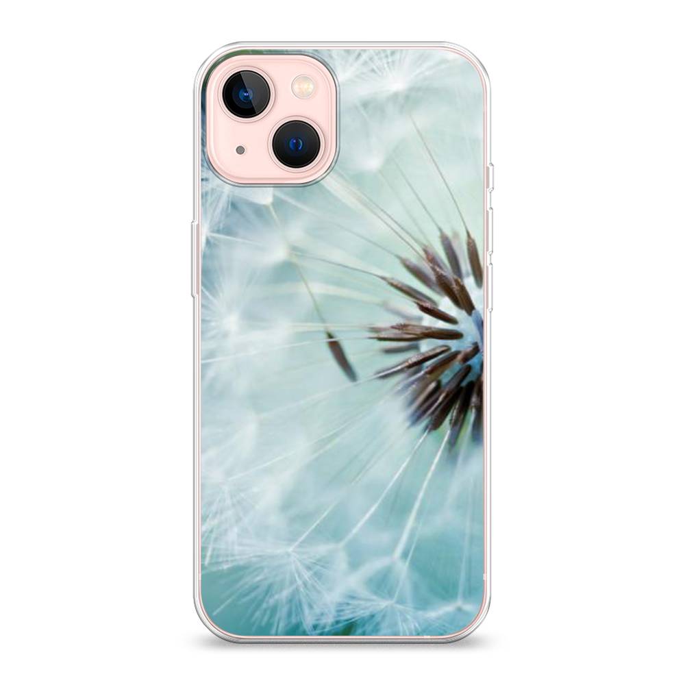 фото Силиконовый чехол "пух одуванчика" на apple iphone 13 awog