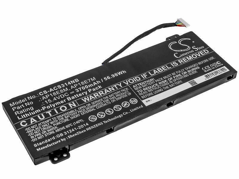 

Аккумулятор для ноутбука Nitro 5 AN515 AP18E8M 3700mAh