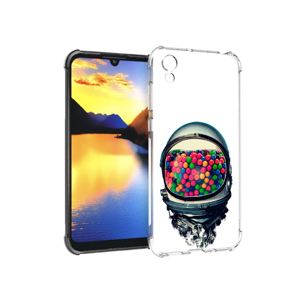 

Чехол MyPads Tocco для Huawei Y5 шлем космонавта, Прозрачный, Tocco