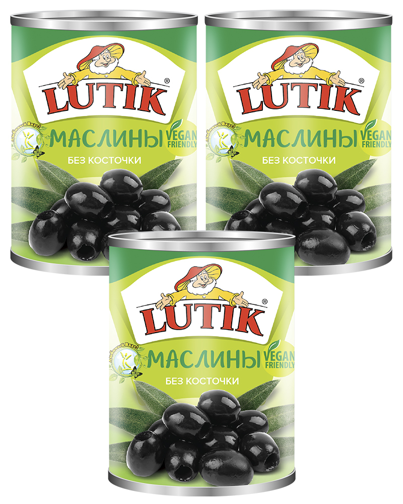 

Маслины Lutik без косточки, 280 мл. - 3 шт.
