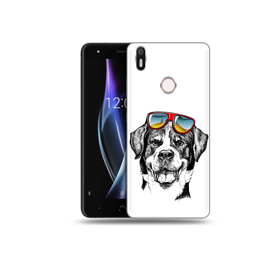 

Чехол MyPads Tocco для BQ Aquaris X счастливая собака, Прозрачный, Tocco