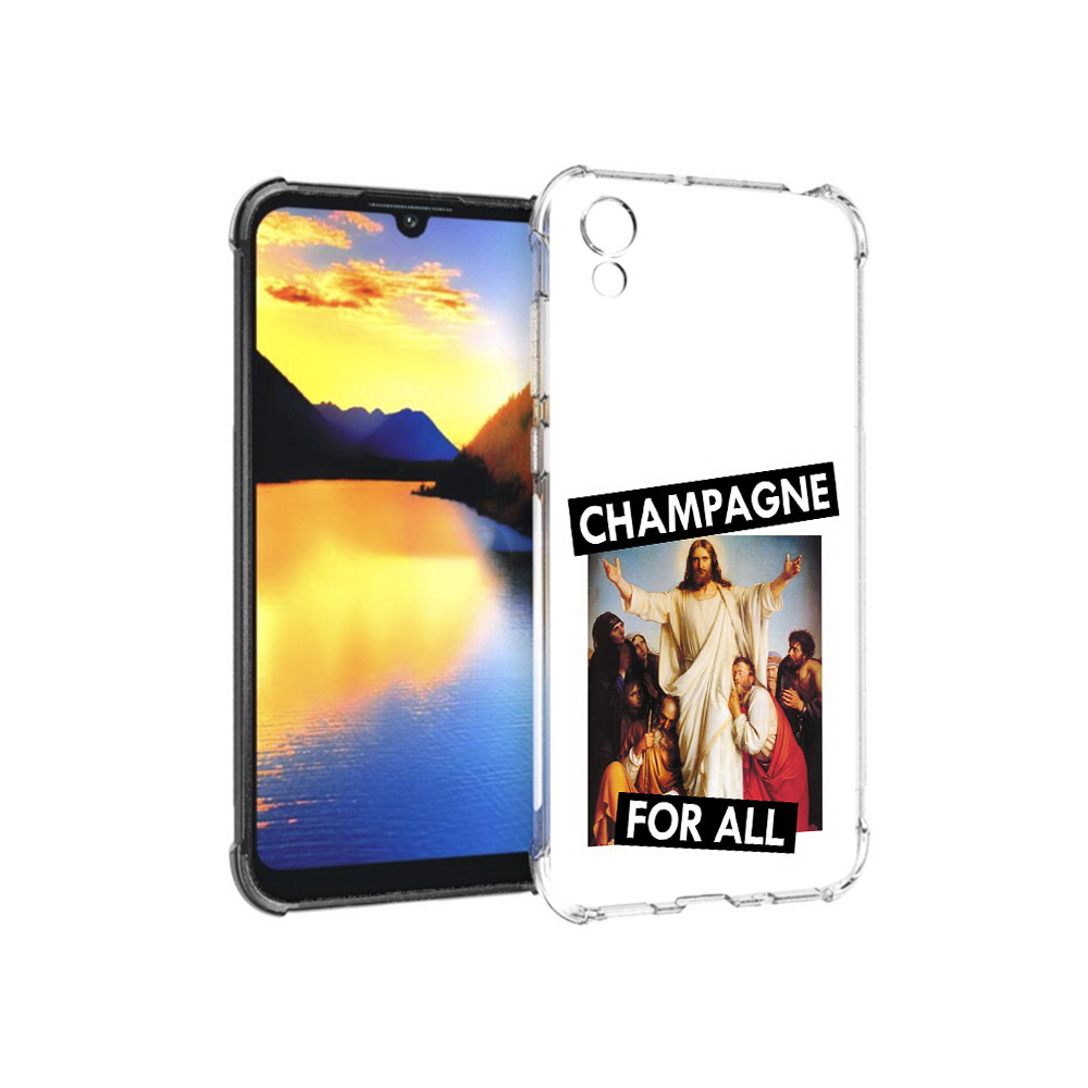 

Чехол MyPads Tocco для Huawei Y5 шампанское, Прозрачный, Tocco