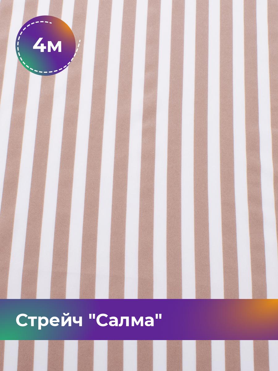 

Ткань Стрейч Салма Shilla, отрез 4 м * 150 см, мультиколор 033, Розовый, 17752786