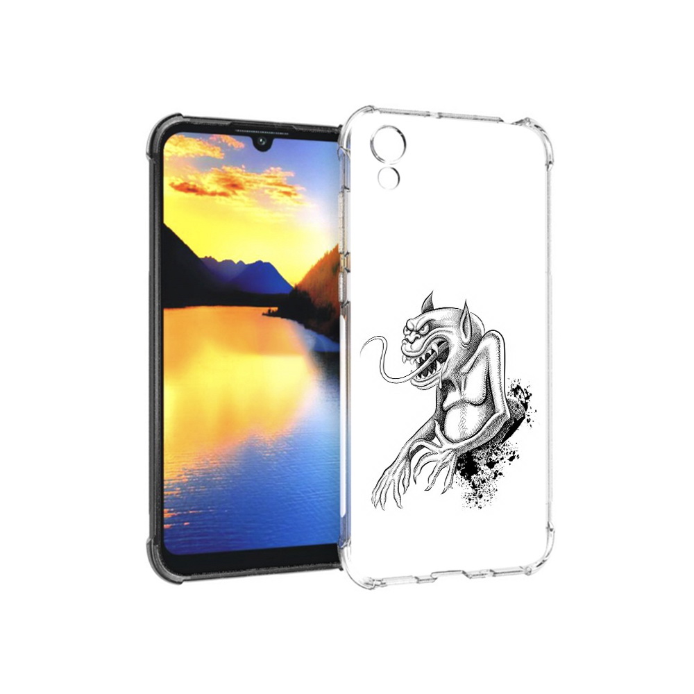 

Чехол MyPads Tocco для Huawei Y5 чорт, Прозрачный, Tocco