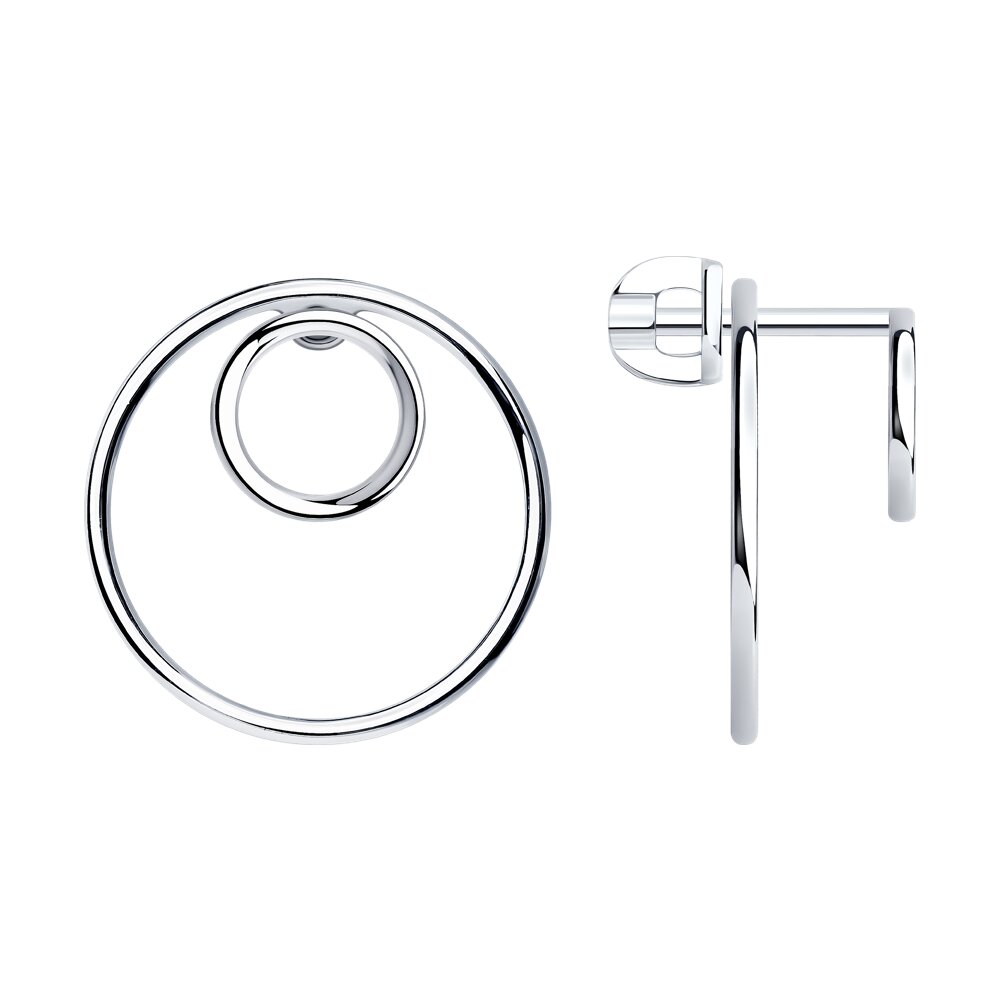 

Серьги из серебра SOKOLOV 94026066, 94026066
