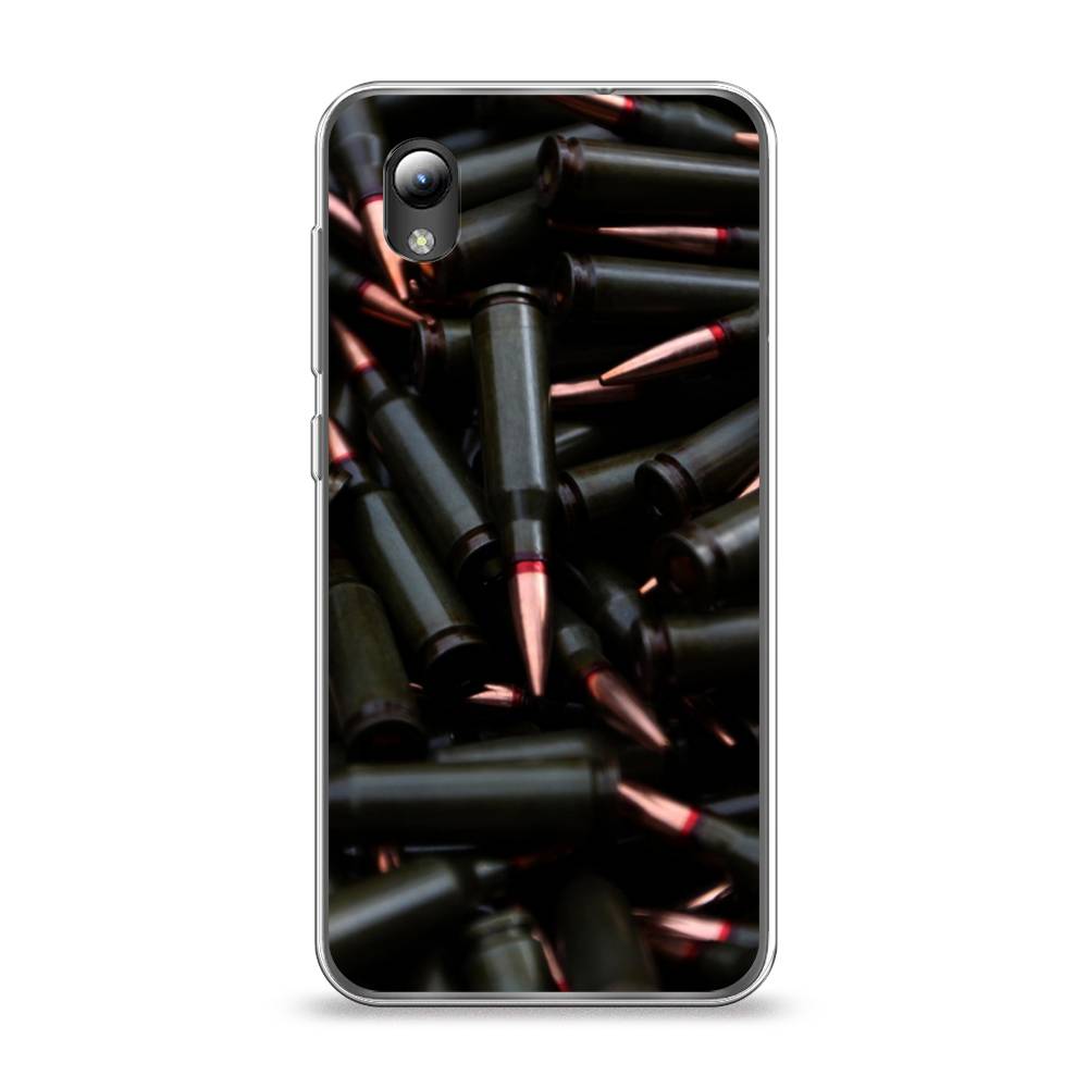 

Чехол Awog на ZTE Blade L8 / ЗТЕ Блэйд L8 "Пули черные", Разноцветный, 132850-5