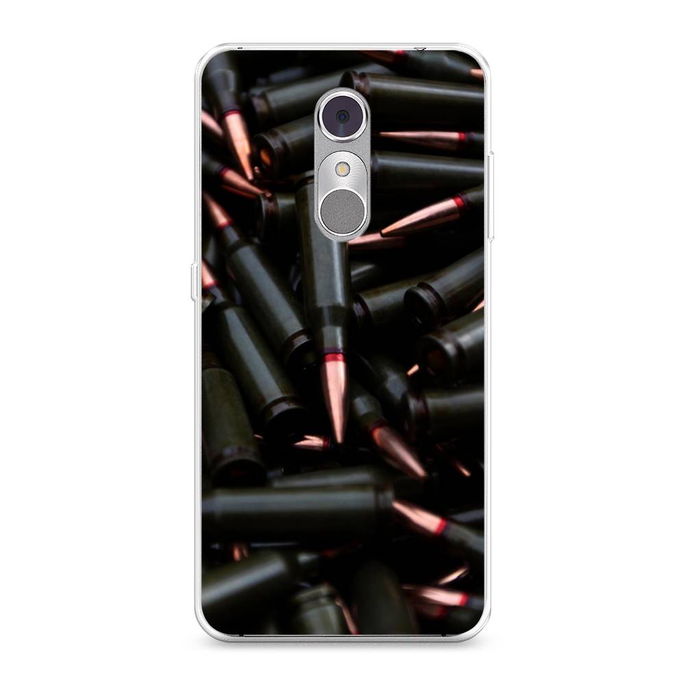 

Чехол Awog на ZTE Blade A910 / ЗТЕ Блэйд A910 "Пули черные", Разноцветный, 131850-5