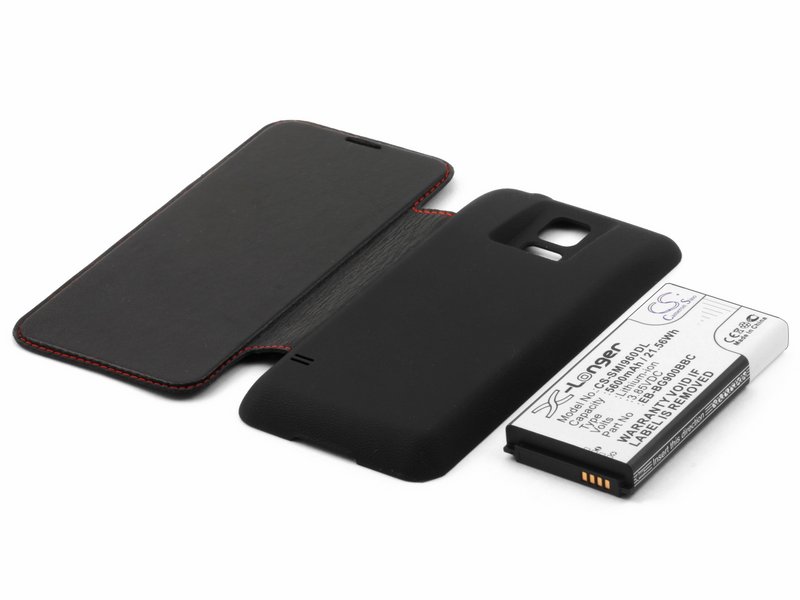 

Усиленный аккумулятор для Samsung SM-G900H Galaxy S5, черный