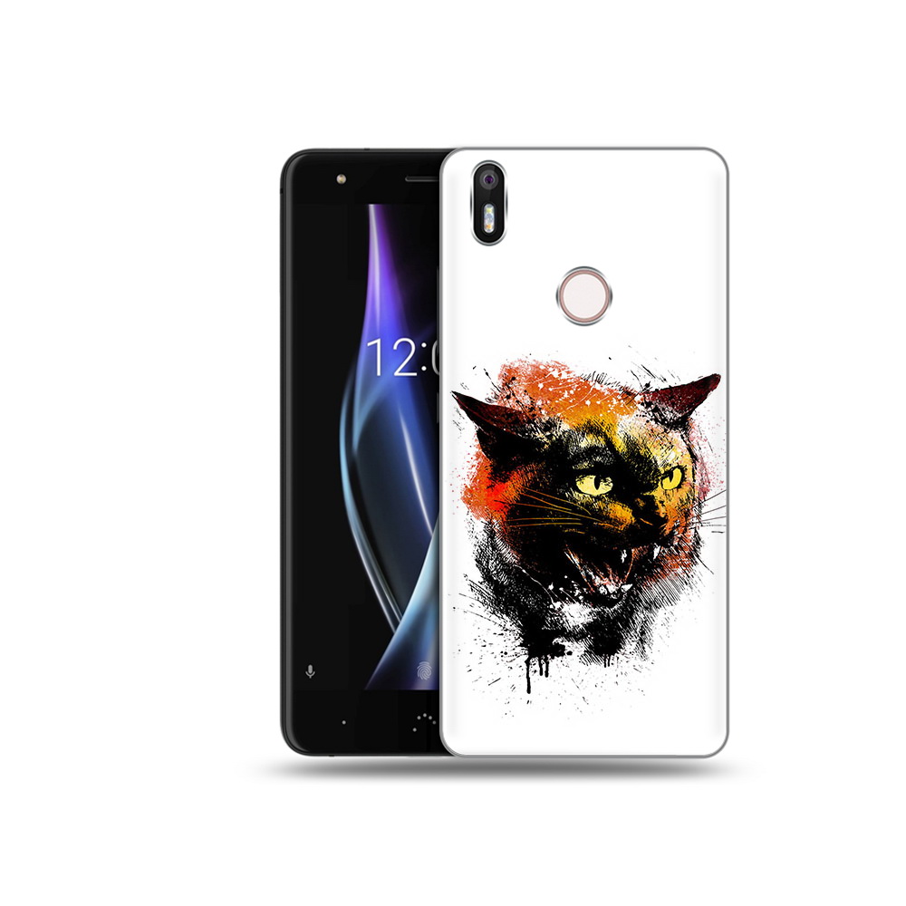 

Чехол MyPads Tocco для BQ Aquaris X сиамский кот, Прозрачный, Tocco
