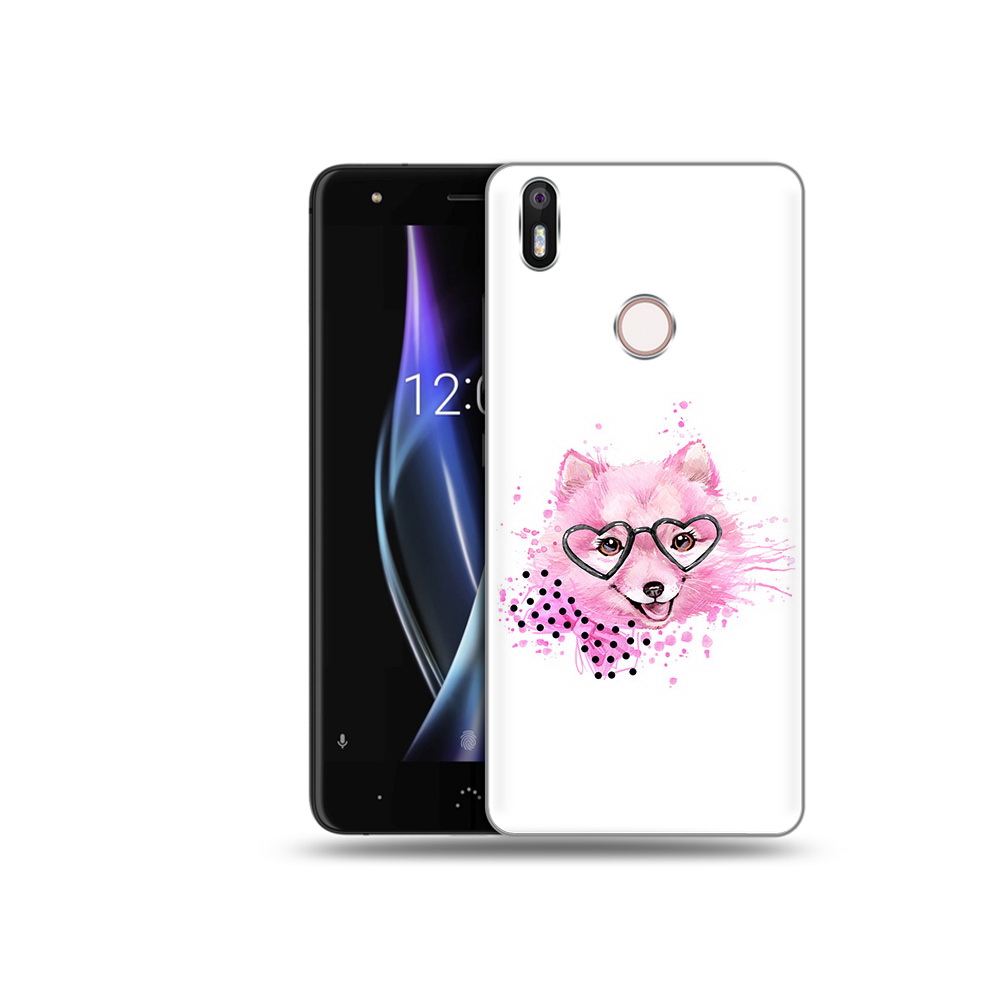 

Чехол MyPads Tocco для BQ Aquaris X розовый волченок, Прозрачный, Tocco