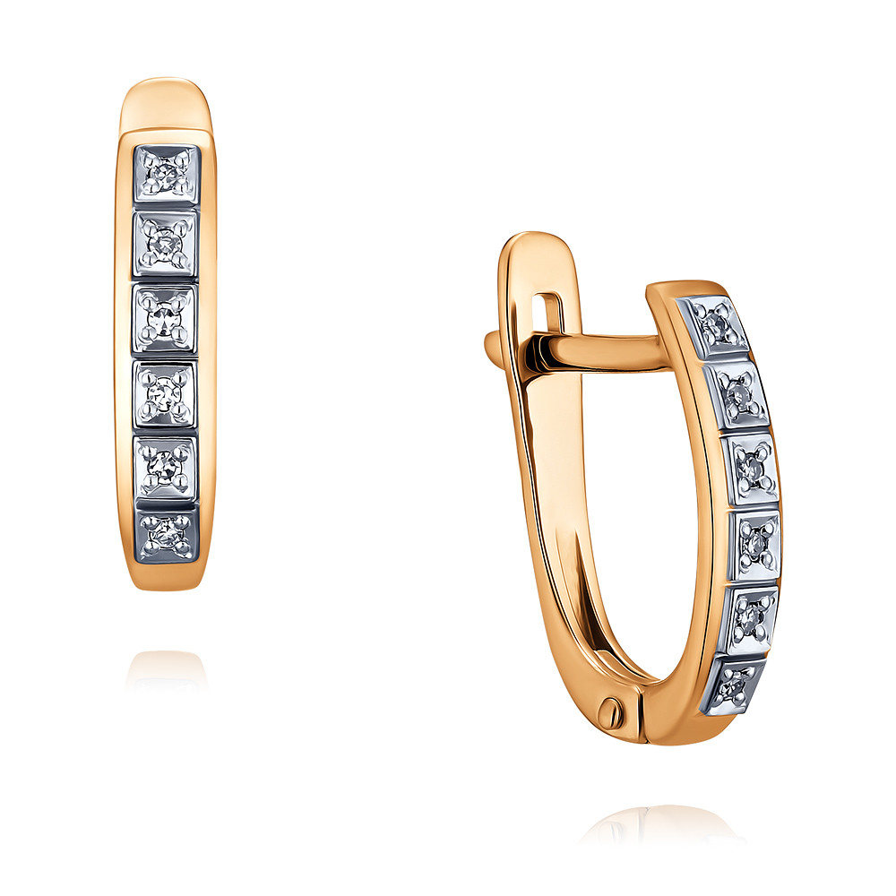 

Серьги из красного золота с бриллиантом ADAMAS 2453309/01-А50Д-41, 2453309/01-А50Д-41