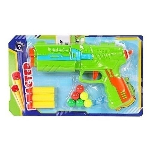 

Бластер с патронами ЦФО в ассортименте (дизайн по наличию), Разноцветный