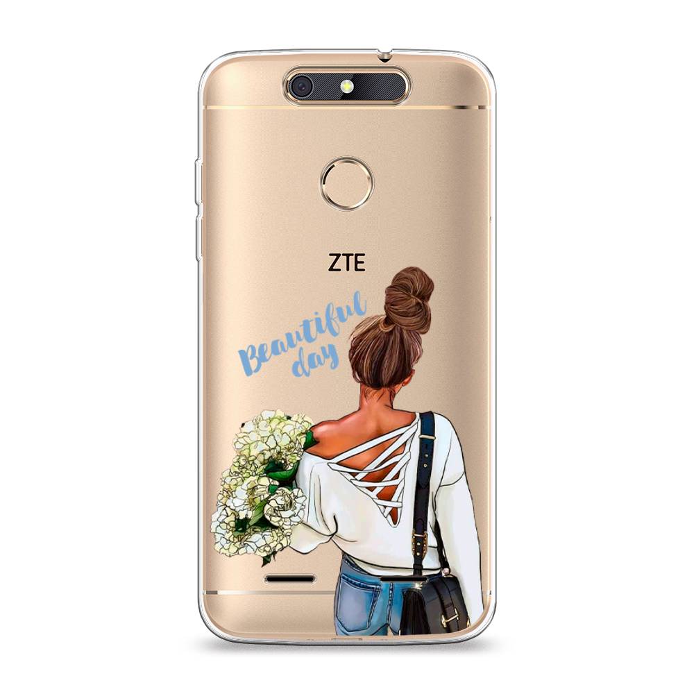 

Чехол Awog на ZTE Blade V8 mini / ЗТЕ Блэйд V8 mini "Beautiful day vector", 131950-6