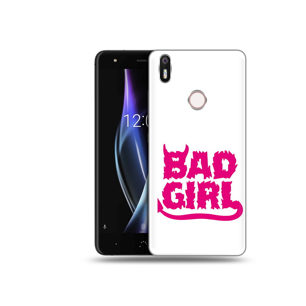 

Чехол MyPads Tocco для BQ Aquaris X плохая девочка, Прозрачный, Tocco
